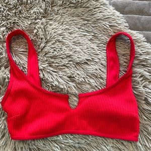 Pacsun red bikini top